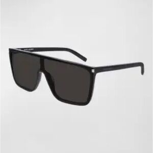 Yves Saint Laurent Black Mask Sunglasses